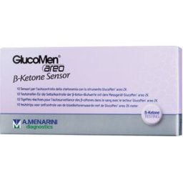 A.MENARINI DIAGNOSTICS GLUCOMEN Areo Sens.B-Ket.10pz