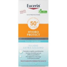 BEIERSDORF EUCERIN Eucerin Sun Face Hydro Protect Fluido Ultra-leggero Viso SPF 50+ 50 ml