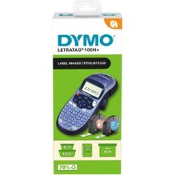 Elcart ETICHETTATORE DYMO LETRATAG LCD 13 CARATTERI 5 DIMENSIONI STAMPA SU DUE RIGHE