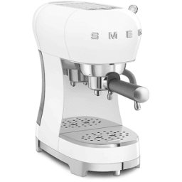 SMEG MACCHINA CAFFÈ ESPRESSO ECF02WHEU, 1350 W, BIANCO