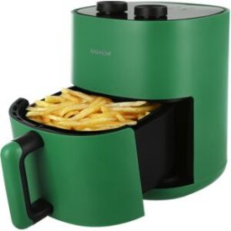 KASANOVA Friggitrice ad aria 4,5 L 1400 W verde