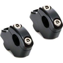 Riser LSL 25mm arretrati 16mm manubrio 28.5mm nero coppia