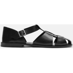 Scarosso Apollo Nero - Uomo Sandali Nero - Vitello 46