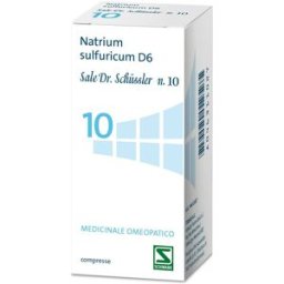 Sale DR Schussler N.10Nasu Natrium Sulfuricum D6 Sale Dr.Schussler N.10 200 Cpr Flacone pz Compresse