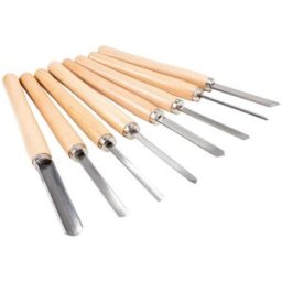 Scheppach SET 8 PEZZI UTENSILI PER TORNIO DM1100T