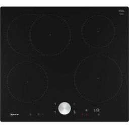 Neff T56PTF1L0 N 90, piano cottura autosufficiente (nero/acciaio inox, 60 cm)