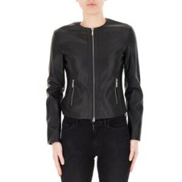 Armani Exchange Giubbino in similpelle NERO M