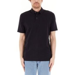 Armani Exchange Polo cotone maniche NERO S