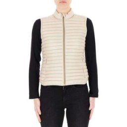 SAVE THE DUCK Piumino smanicato BEIGE 5