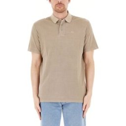 Armani Exchange Polo cotone maniche MARRONE CHIARO S