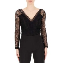 RINASCIMENTO Blusa in pizzo NERO S