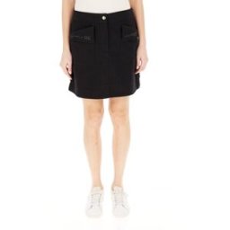 LIU JO Minigonna con strass SPORT NERO XS