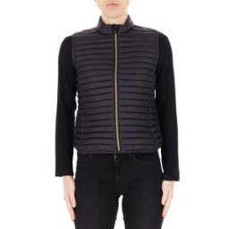 SAVE THE DUCK Piumino smanicato NERO 3