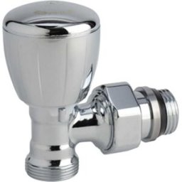 Giacomini VALVOLA TERMO SQUADRA 1/2 '' TUBO RAME / PEX CROMO TERMOSTATIZZABILE