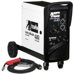 Telwin Maxima 230 Synergic - Saldatrice Inverter Multiprocesso (MIG-MAG/BRAZING/MMA/TIG LIFT) - GAS/NO GAS