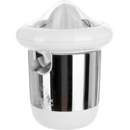 KASANOVA Spremiagrumi elettrico bianco cromato Design Luca Trazzi