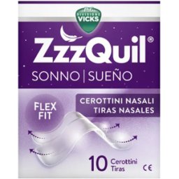 PROCTER & GAMBLE S Vicks ZzzQuil Cerotti Nasali Sonno - 10 Cerottini