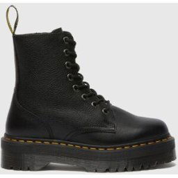 Dr Martens Stivaletti Platform Jadon III in Pelle Nero Donna 37