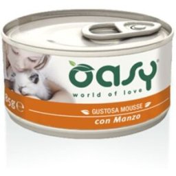 Oasy Cat Caprice Mousse con Manzo 85g