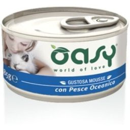 Oasy Cat Caprice Mousse con Pesce Oceanico 85 g