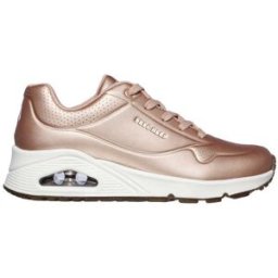Sneakers Rose Gold Con Skechers Air-Cooled Memory Foam cushioned comfort insole Skechers Street Uno - Rose Bold 37