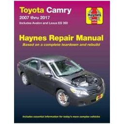 Haynes Publishing Toyota Camry & Avalon & Lexus ES 350 (2007-2017) (USA): 2007-15