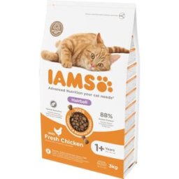 IAMS Gatto Hairball Pollo 3KG