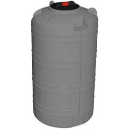 Rototec CISTERNA VERTICALE 2000 l GRIGIO IN POLIETILENE POTABILE O LIQUIDI