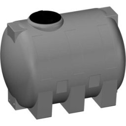 Rototec CISTERNA 1000 l GRIGIO IN POLIETILENE POTABILE O LIQUIDI