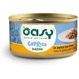 Oasy Cat Caprice Dadini con Pollo 85g