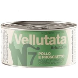 Natural Code Adult Cat Vellutata 07 Pollo e Prosciutto 85 g
