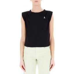 PATRIZIA PEPE Top girocollo cotone NERO II