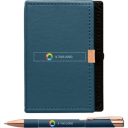 VistaPrint Set regalo con quaderno e penna con dettagli oro rosa - stampa a getto d’inchiostro