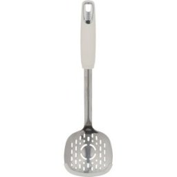 KASANOVA Schiumarola acciaio inox bianco con bordo silicone