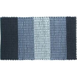 KASANOVA Tappeto bagno in ciniglia 60x110 cm blu