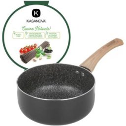 KASANOVA Casseruola 18 cm Black Stone