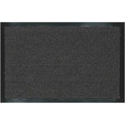 Tecnomat TAPPETO NEVADA ASCIUGA PASSI 90 x 150 cm IN POLIPROPILENE ANTRACITE FONDO IN VINILE