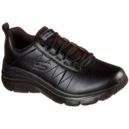 Sneakers Nere con Tomaia in Pelle Skechers Fashion Fit - Effortless 37