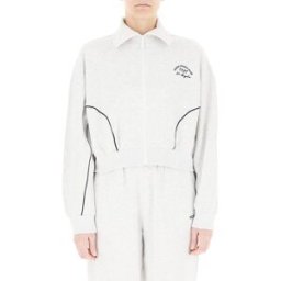 Guess Felpa con zip GRIGIO CHIARO XS