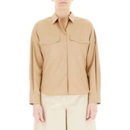 WEEKEND MAX MARA Camicia in cotone BEIGE 42