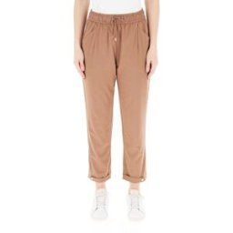 LIU JO Pantalone vita elasticizzata SPORT MARRONE CHIARO M