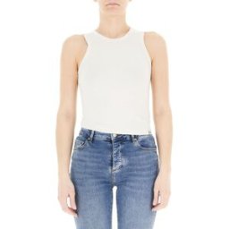 Calvin Klein Top elasticizzato PANNA S