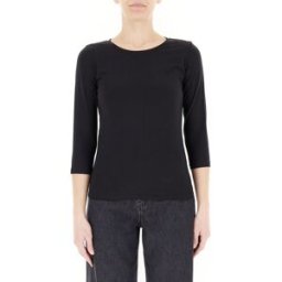 WEEKEND MAX MARA Maglia girocollo 3/4 NERO M