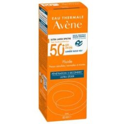 AVENE (Pierre Fabre It. SpA) Avene Solare Fluido SPF50+ - Fluido solare ultra leggero - 50 ml
