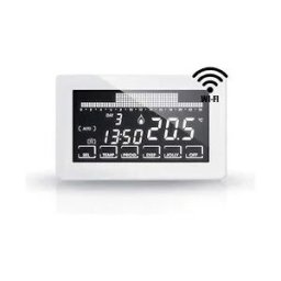 Fantini Cosmi Cronotermostato Settimanale Intellitouch A Semi-Incasso Touchscreen Wifi Codice Prod: Ch193bwifi