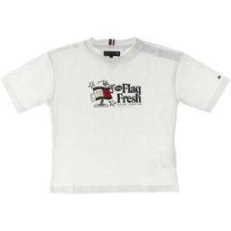 Tommy Hilfiger T-shirt girocollo PANNA 8