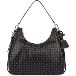 Hobo bag Heritage Soft Touch NERO/NERO, one_size, Pollini one_size