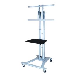 Staffa Pavimento Per Tv 27-60 Load 50Kg 600X400 Reg Altezza