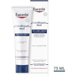 BEIERSDORF SPA Eucerin UreaRepair Plus 30% Crema - Crema idratante per zone secche e ispessite - 75 ml