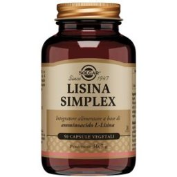 Lisina simplex 50 capsule vegetali - Solgar